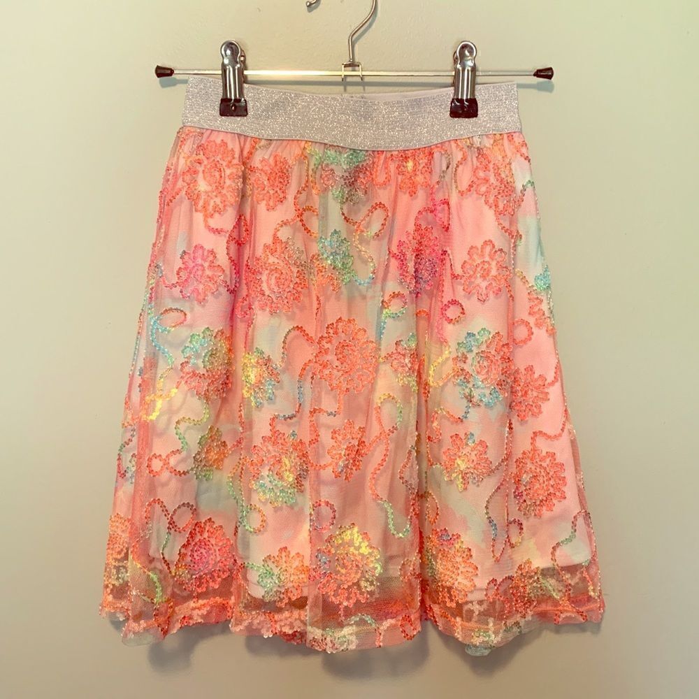 2 for $20 Girls RUUM flower skirt